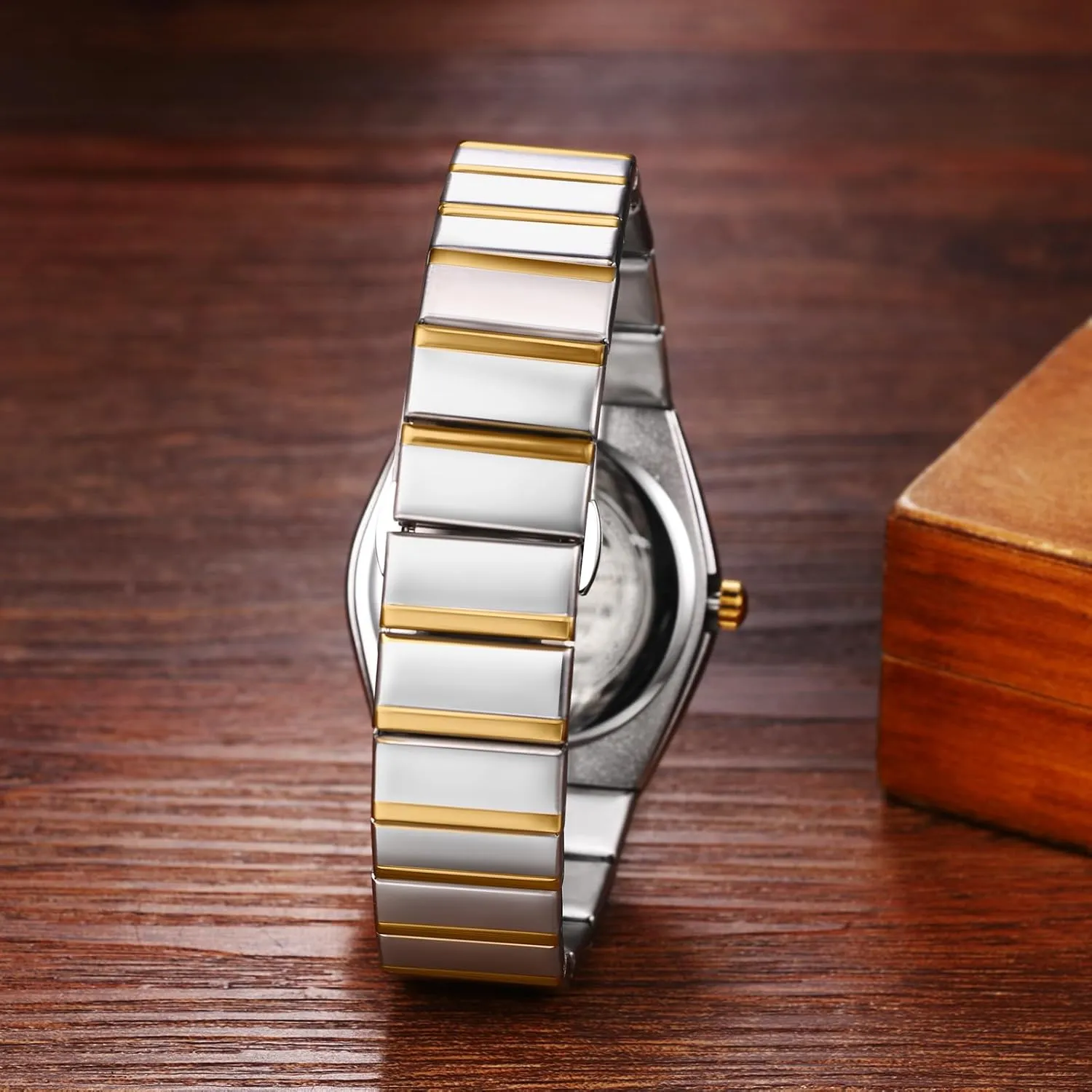 with Luminous Hands and Date Calendar for commercial someday gasoline educable stew wax Men and Women Avaner Stainless Steel Wrist Watches: Analog Quartz Watch 