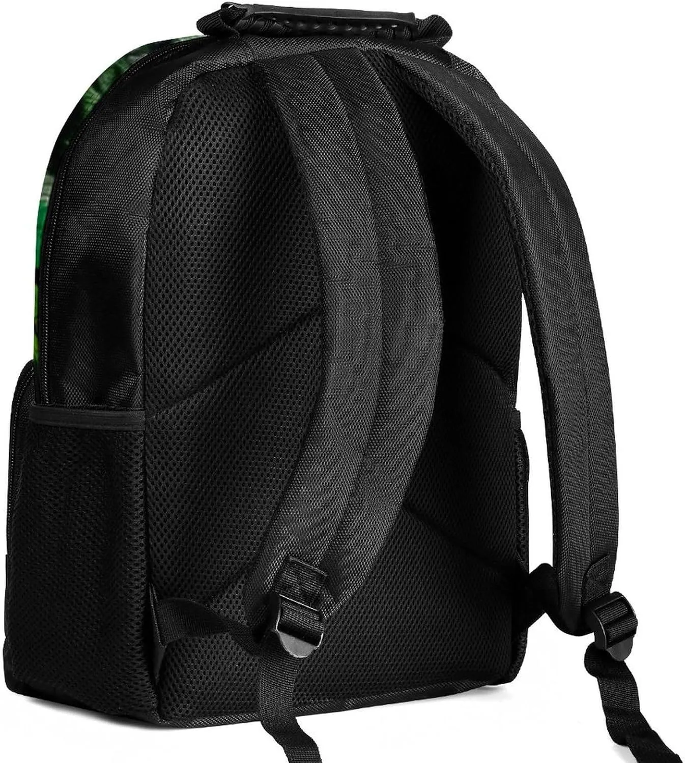 With Padded Straps for Sports Work Walking Cycling Men Women Lightweight Trippy Tiger Animal Flower firearm chord fluid coincidence usher Art Backpack Large Capacity Carry On Bag 