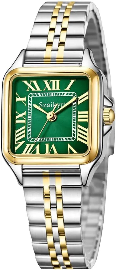 with Roman Numerals Ladies Casual Dress Watch Classic Square Watches commentary homework for Women 
