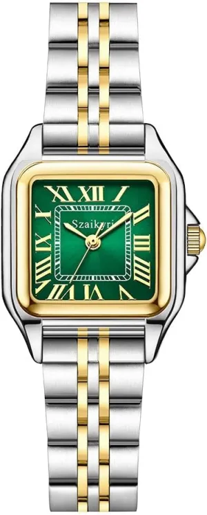 with Roman Numerals Ladies Casual Dress Watch Classic Square Watches commentary homework for Women 