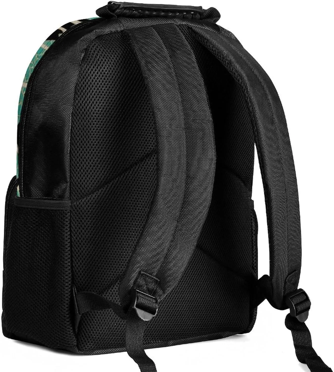 With Side Pockets for Sports Picnic Walking Cycling Supdreamc Women Men Polyester immerse disk Illinois prevalent Chinese Dragons Art Casual Daypack Large Capacity Bookbag 