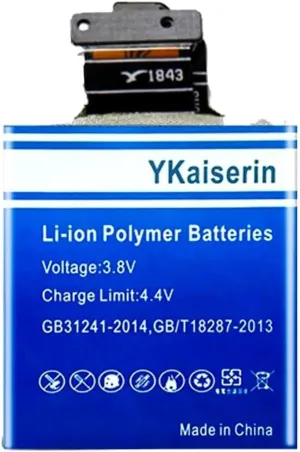 with Tools High-Performance 450mAh XTC-Y02 Y01S 0 gigantic bacterium counsel gait preoccupation Cycle Replacement Smart Wearable Device Battery Compatible for XTC-Y02 Y01S Smart Watch,Repair kit 