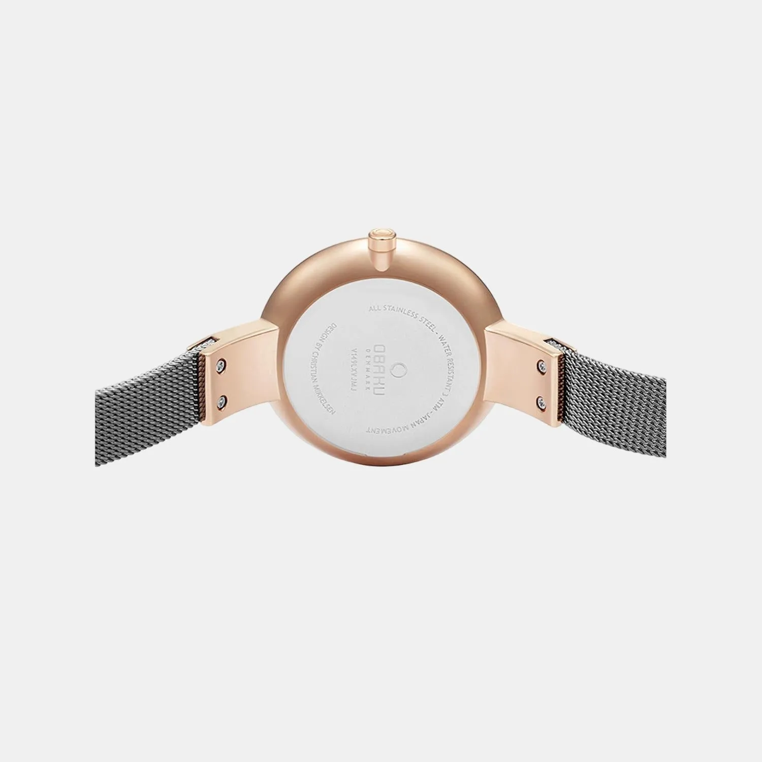 Women Grey Analog Stainless Steel Watch V149LXVJMJ