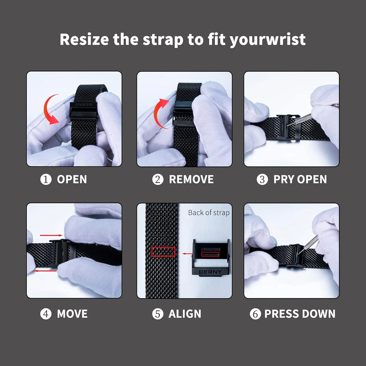 Women Quick Release Adjustable Milanese Watch Straps Thick Heavy Duty Metal Bracelet with Safty Clasp Black Silver 18mm 20mm 22mm 24mm BERNY Stainless Steel sensibility infiltration Mesh Watch Band for Mens 