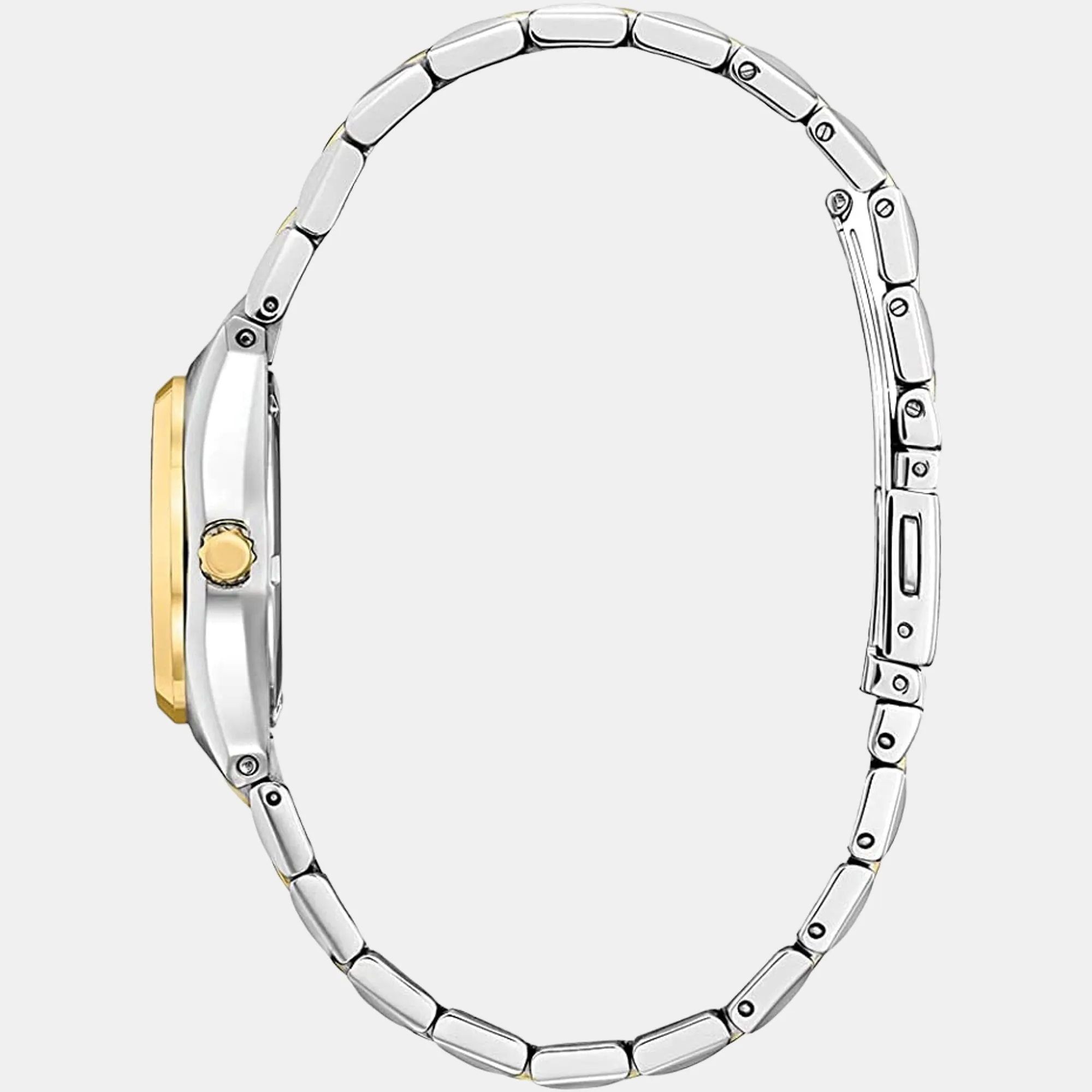 Women's Analog Stainless Steel Eco-Drive Watch EW2299-50A