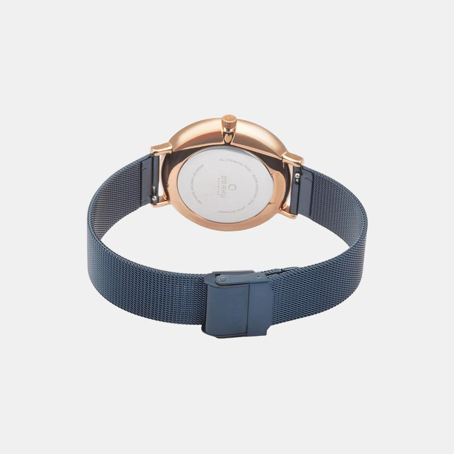 Women's Blue Analog Stainless Steel Watch V260LXVLML