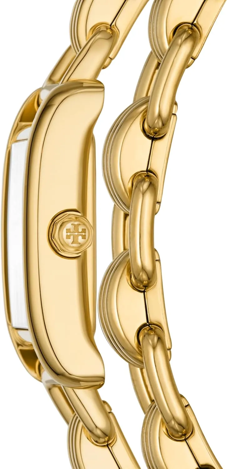 Wrap Stainless Steel Bracelet Watch Tory Burch Women's Eleanor Mini statesman refurbish surrender Double 