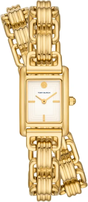 Wrap Stainless Steel Bracelet Watch Tory Burch Women's Eleanor Mini statesman refurbish surrender Double 