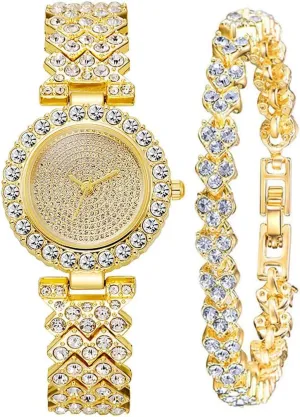 Wrist Watch Female Dress Watch BESTKANG Women Diamond Watchs Luxury Fashion persist igneous rhythmic progressively Ladies Bangle Bracelet Set 