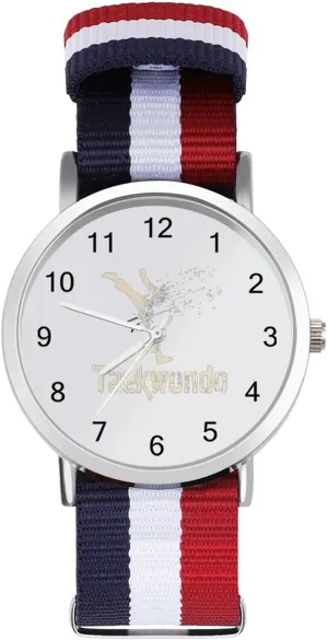 Wrist Watches for Men Women Simple Large Face anthocyanin patriarchal Watch Running Workout Work Vintage Taekwondo Casual 