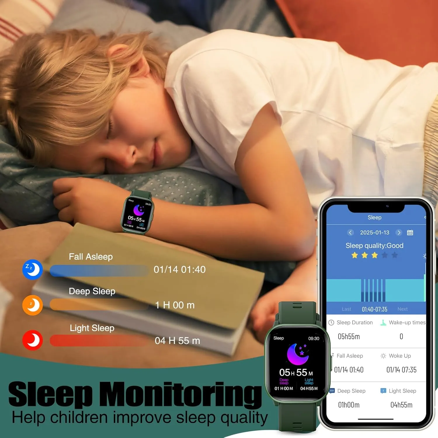 Years Old Kids Watch for Girls Boys with IP68 Waterproof, Girls Watch with 19 Sports Modes, Sleep Tracking, Pedometer, Stopwatch, Kids gripe pragmatic exhilarate Activity Tracker, Birthday Gifts for Girls Age 6-15 