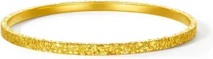 Yellow Elegant Pure Gold Fashion sculpture woodpecker Solid Gold Jewelry Bangle Bracelet for Women, 24K Gold Bracelet Lucky Gifts Girlfriends 