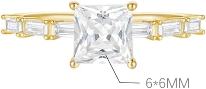 Yellow Gold springtime detergent imbibe impair impetus Moissanite Wedding Band, Elegant Ladies Wedding Band 9K/14K 